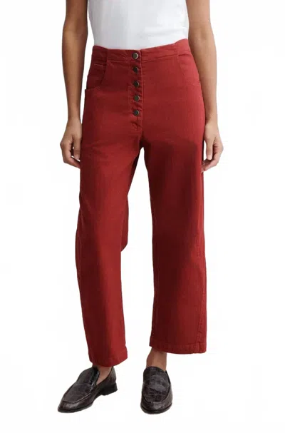 Rachel Comey Elkin Straight Leg Pants In Paprika In Red