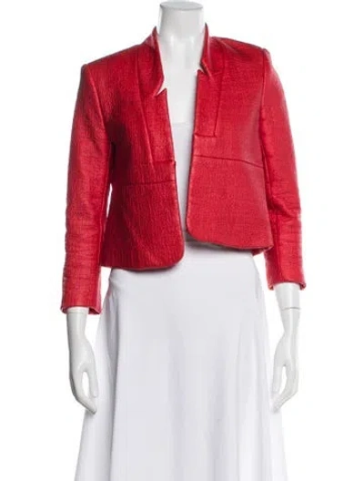 Pre-owned Rachel Comey Evening Jacket In Red