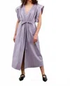 Rachel Comey Falls Midi Dress In Mauve In Gray