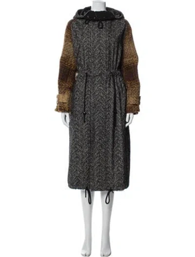 Pre-owned Rachel Comey Faux Fur Coat In Multi