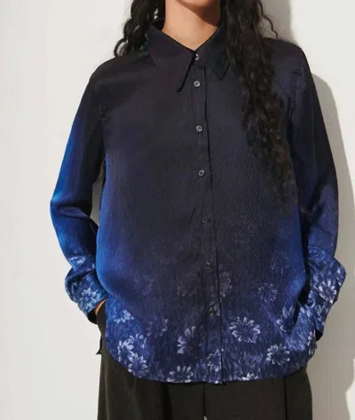 Rachel Comey Fleet Top In Navy In Blue