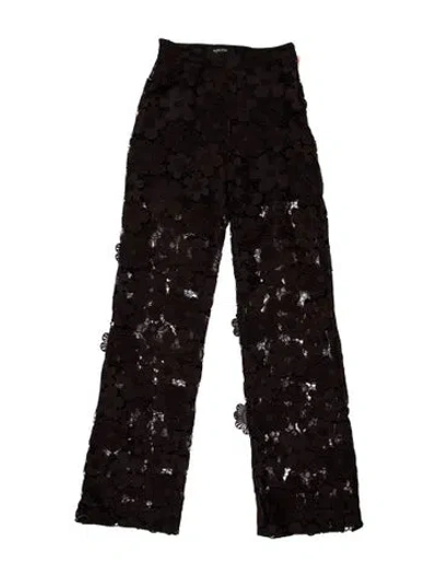 Pre-owned Rachel Comey Floral Print Wide Leg Pants W/ Tags In Brown