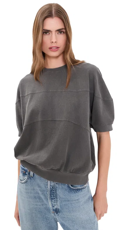 Rachel Comey Football Tee Ash In Gray
