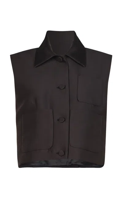 Rachel Comey Hanley Vest In Black