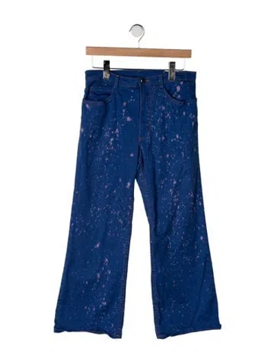Pre-owned Rachel Comey High-rise Flared Jeans In Blue