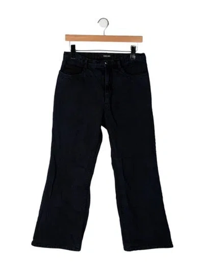 Pre-owned Rachel Comey High-rise Flared Jeans In Blue