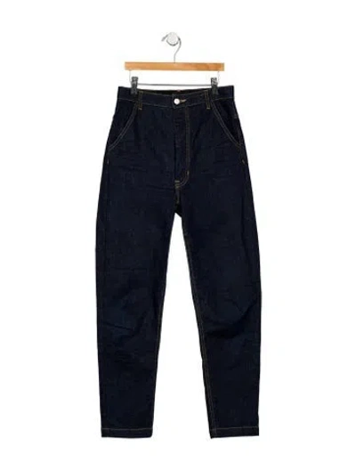 Pre-owned Rachel Comey High-rise Skinny Leg Jeans In Blue