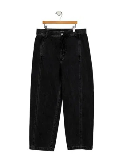 Pre-owned Rachel Comey High-rise Straight Leg Jeans In Black