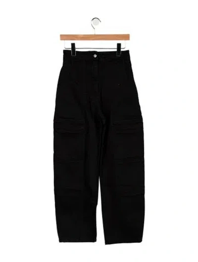 Pre-owned Rachel Comey High-rise Straight Leg Jeans In Black