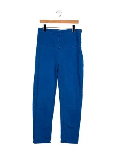 Pre-owned Rachel Comey High-rise Straight Leg Jeans In Blue