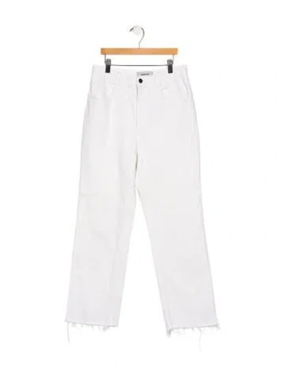 Pre-owned Rachel Comey High-rise Straight Leg Jeans In Blue