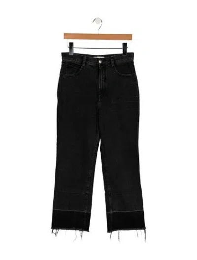 Pre-owned Rachel Comey High-rise Straight Leg Jeans In Blue