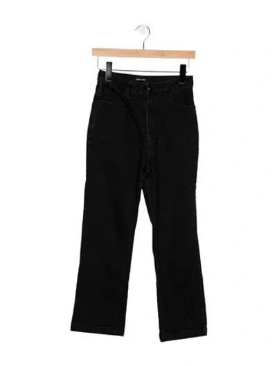 Pre-owned Rachel Comey High-rise Straight Leg Jeans In Blue