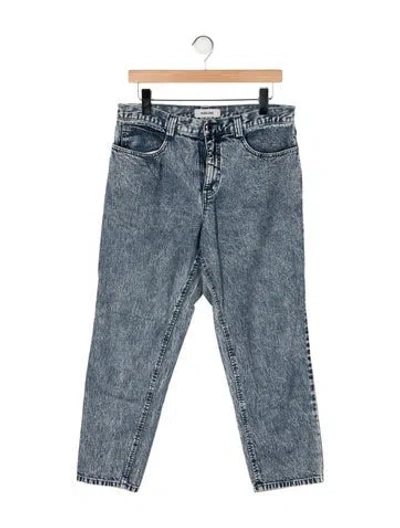 Pre-owned Rachel Comey High-rise Straight Leg Jeans In Blue