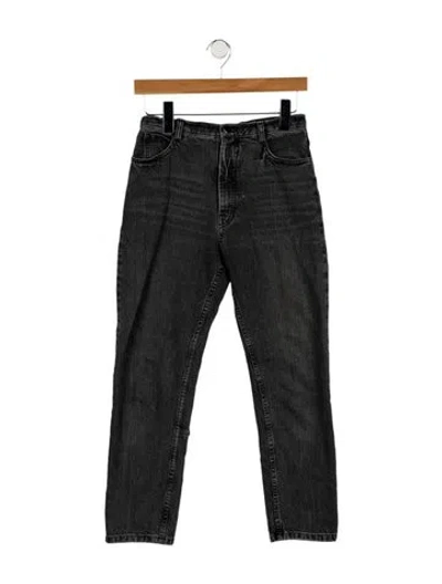 Pre-owned Rachel Comey High-rise Straight Leg Jeans In Gray