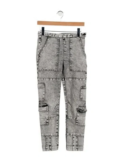 Pre-owned Rachel Comey High-rise Straight Leg Jeans In Grey