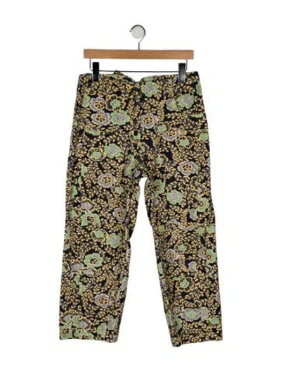 Pre-owned Rachel Comey High-rise Straight Leg Jeans In Multi