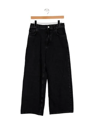 Pre-owned Rachel Comey High-rise Wide Leg Jeans In Blue