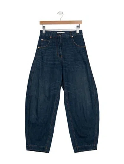 Pre-owned Rachel Comey High-rise Wide Leg Jeans In Blue