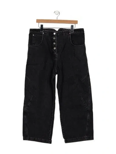 Pre-owned Rachel Comey High-rise Wide Leg Jeans In Blue