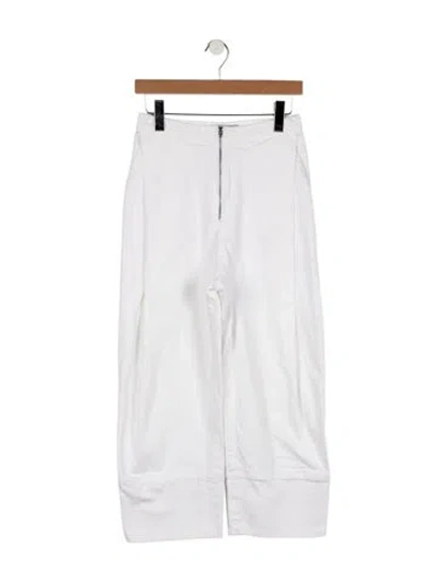 Pre-owned Rachel Comey High-rise Wide Leg Jeans In Blue