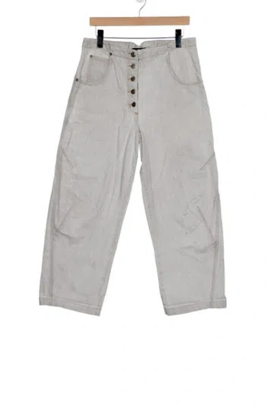 Pre-owned Rachel Comey High-rise Wide Leg Jeans In Blue