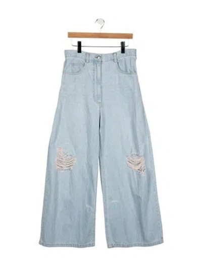 Pre-owned Rachel Comey High-rise Wide Leg Jeans W/ Tags In Blue