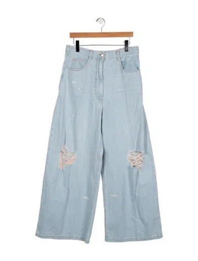 Pre-owned Rachel Comey High-rise Wide Leg Jeans W/ Tags In Blue