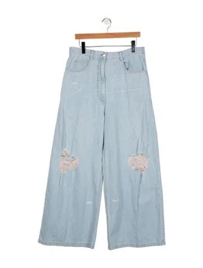 Pre-owned Rachel Comey High-rise Wide Leg Jeans W/ Tags In Blue