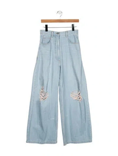 Pre-owned Rachel Comey High-rise Wide Leg Jeans W/ Tags In Blue