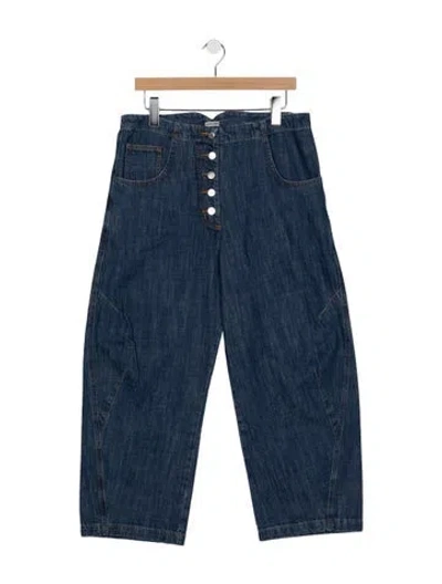 Pre-owned Rachel Comey High-rise Wide Leg Jeans W/ Tags In Blue