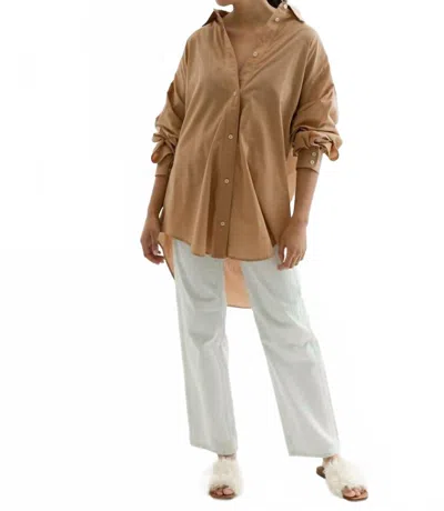 Rachel Comey Isa Shirt In Camel