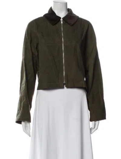 Pre-owned Rachel Comey Jacket In Green