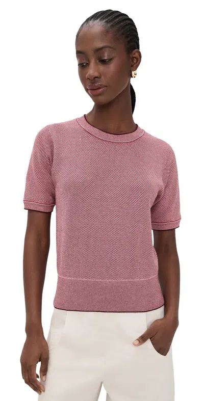 Rachel Comey Jeram Top Scarlet Multi In Pink