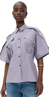 Rachel Comey Kade Top Mauve In Mauve