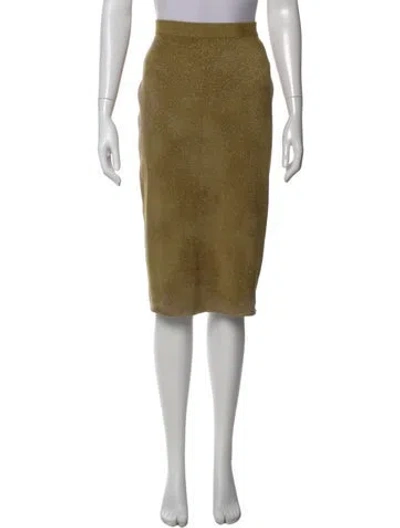 Pre-owned Rachel Comey Knee-length Skirt In Green