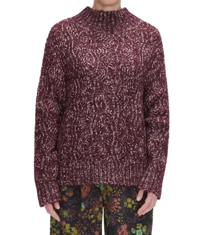 RACHEL COMEY LAMOTT TOP IN MERLOT