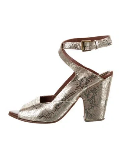 Pre-owned Rachel Comey Leather Animal Print Pumps