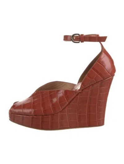 Pre-owned Rachel Comey Leather Animal Print Pumps In Multicolor