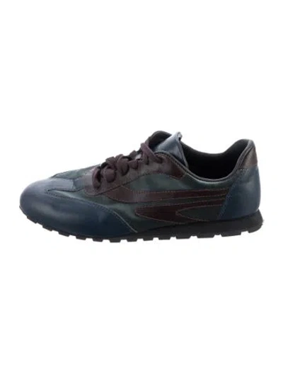 Pre-owned Rachel Comey Leather Athletic Sneakers In Blue