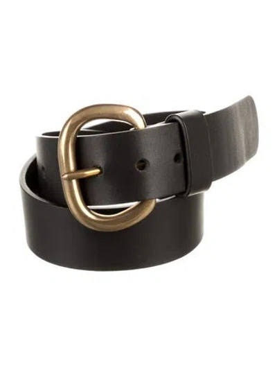 Pre-owned Rachel Comey Leather Belt In Black