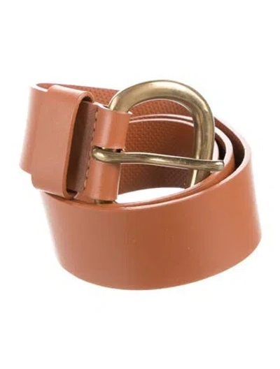 Pre-owned Rachel Comey Leather Belt In Orange