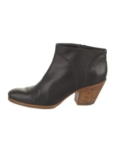 Pre-owned Rachel Comey Leather Boots In Black