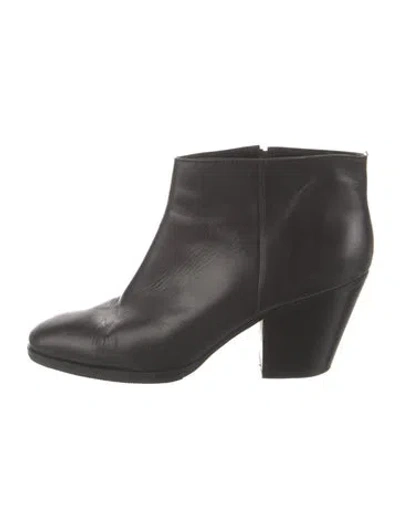 Pre-owned Rachel Comey Leather Boots In Black