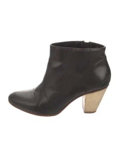 Pre-owned Rachel Comey Leather Boots In Black