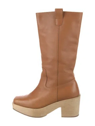 Pre-owned Rachel Comey Leather Boots In Brown