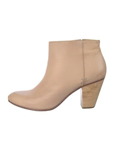 Pre-owned Rachel Comey Leather Boots In Neutral