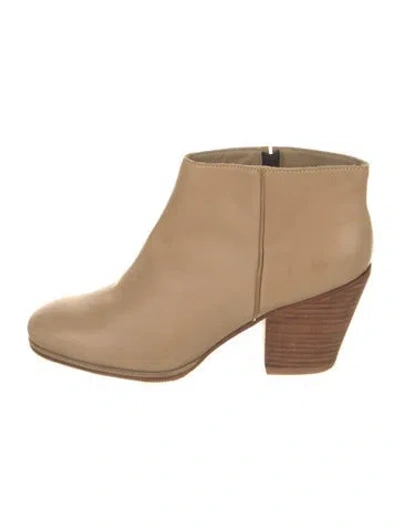 Pre-owned Rachel Comey Leather Boots In Neutral