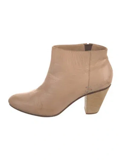 Pre-owned Rachel Comey Leather Boots In Neutrals
