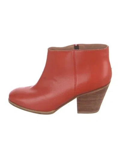 Pre-owned Rachel Comey Leather Boots In Orange